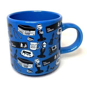 The Office Ceramic Coffee Mug Cup NBC Dunder Mifflin TV Show Blue
